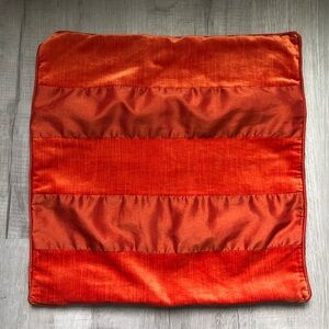 Martha Stewart throw pillow cover. Orange